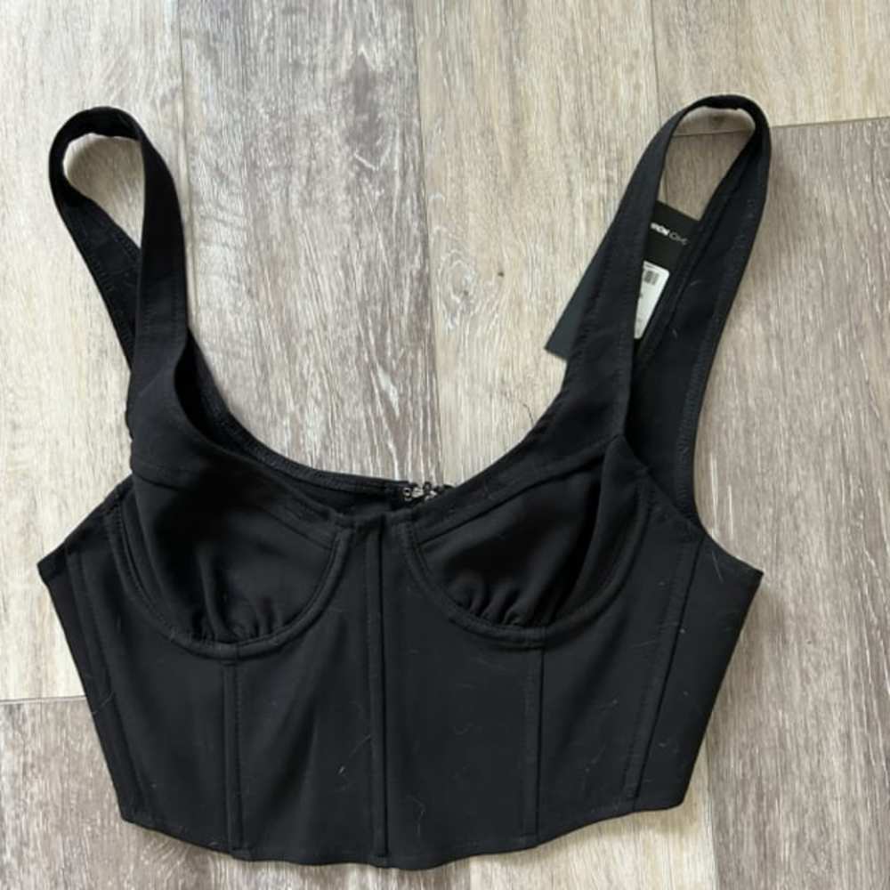 Black Fashion Nova Bustier